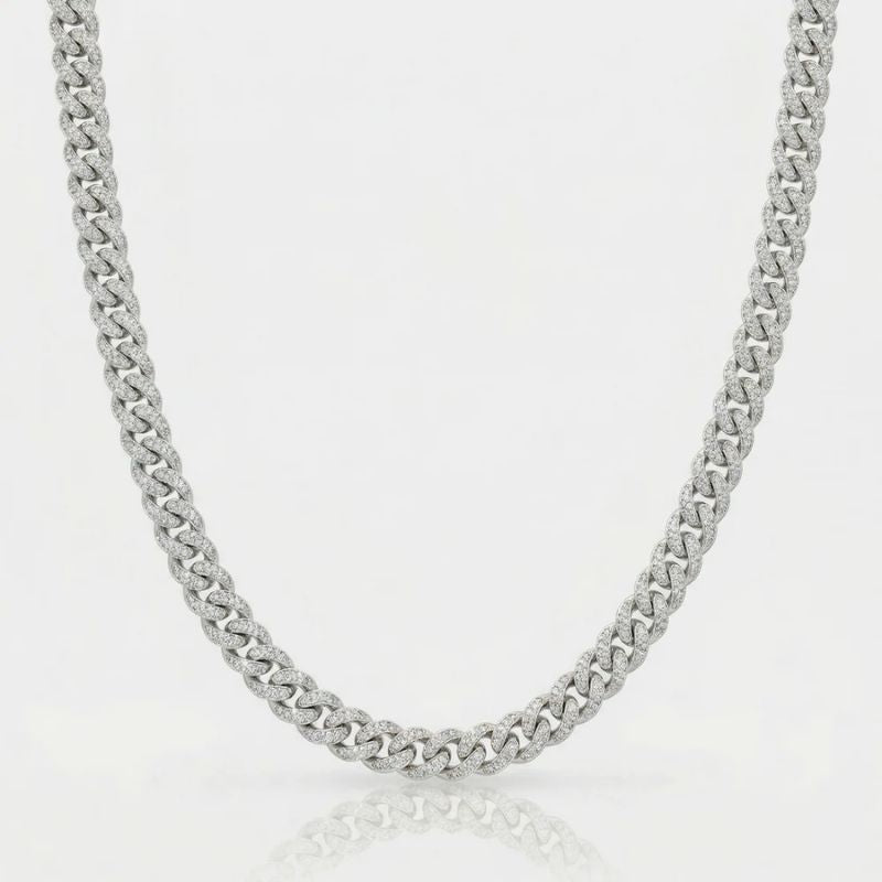 hip hop jewellery uk iced cuban chain