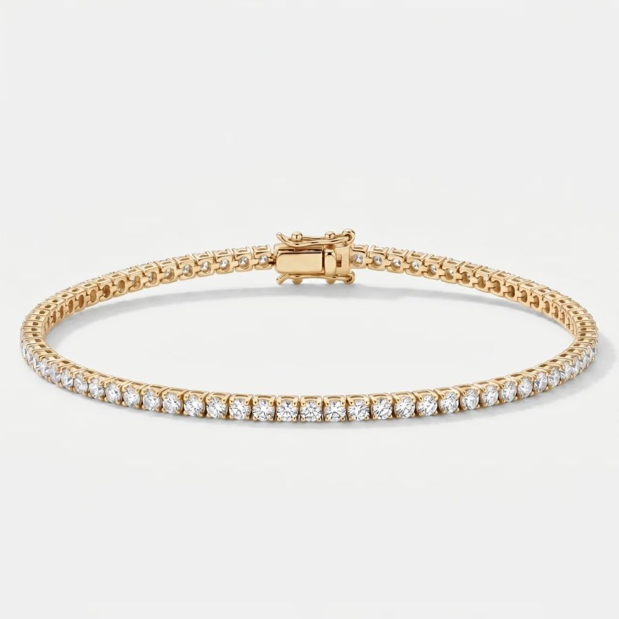 Thin Tennis Bracelet