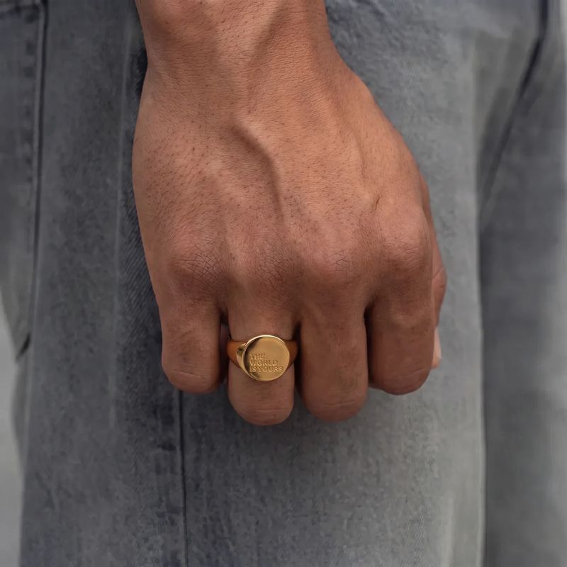 The World Is Yours Ring
