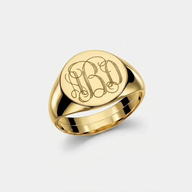 Sovereign Signet Personalised Ring