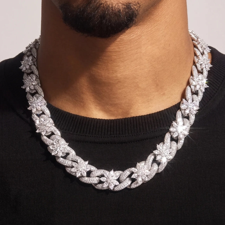 Frost Bloom Cuban Chain