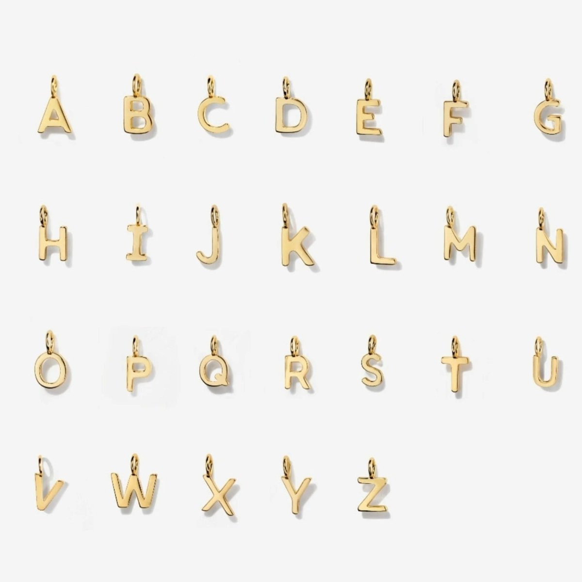 Initial and Birthstone Necklace - Personalised Gold | Monrich