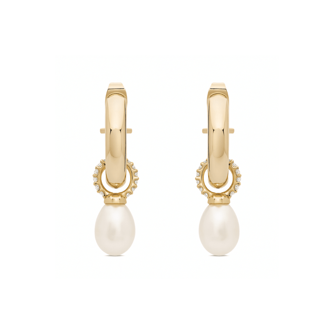 Nala Pearl Earrings - View 4