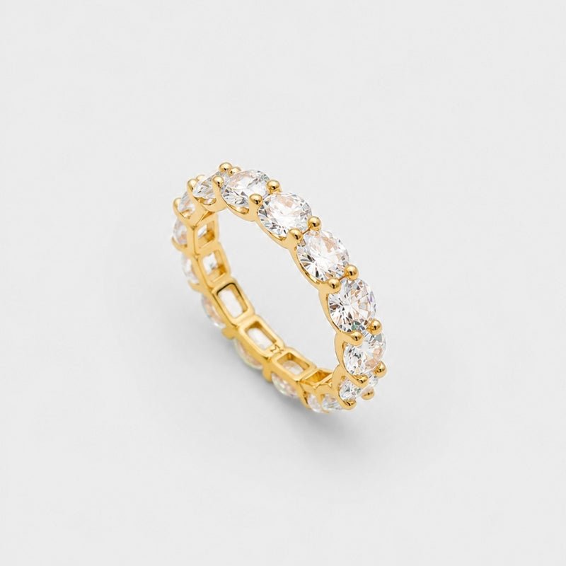 Pavé CZ Cluster Ring - Macie | Monrich