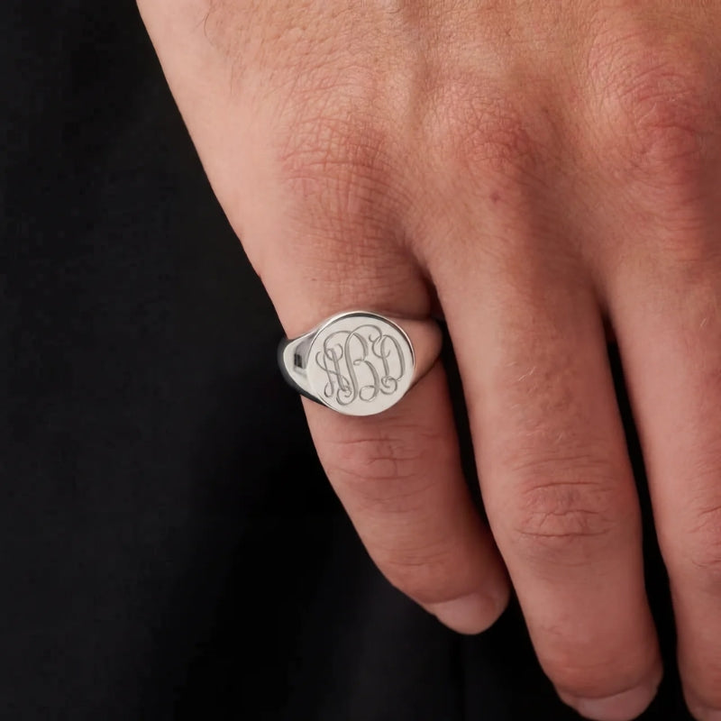 Sovereign Signet Personalised Ring