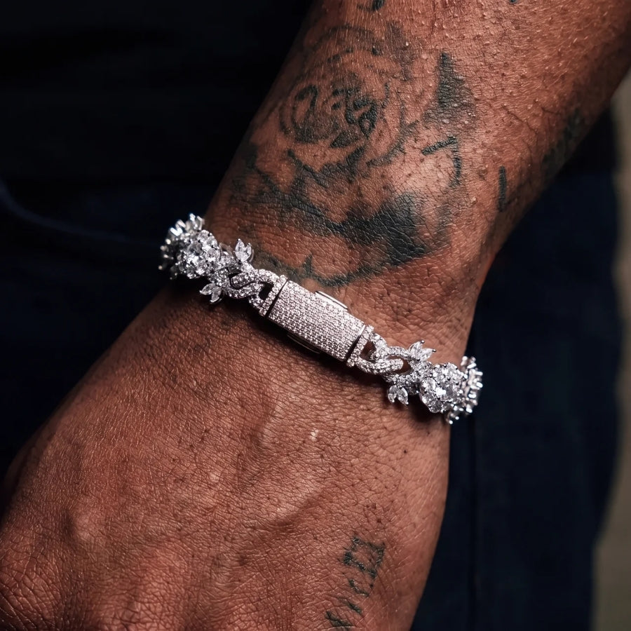 Thorn Crown Iced Bracelet