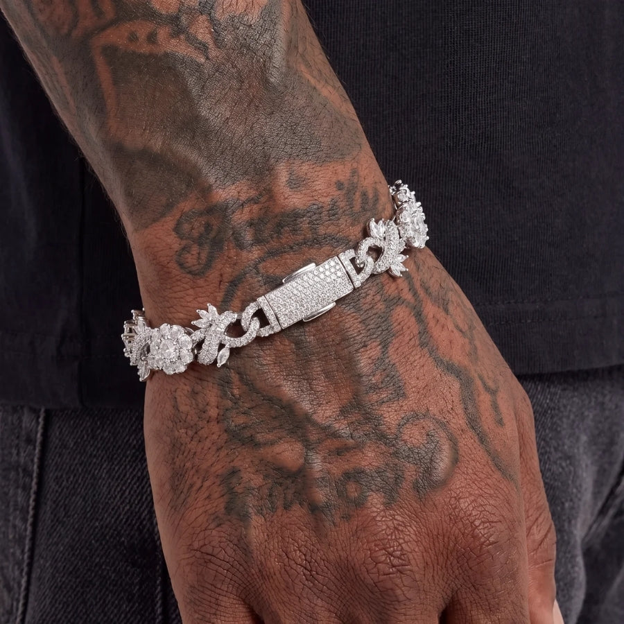 Thorn Crown Iced Bracelet