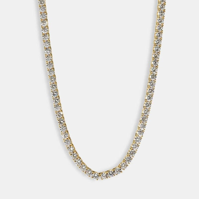 Gold Tennis Chain - 5mm