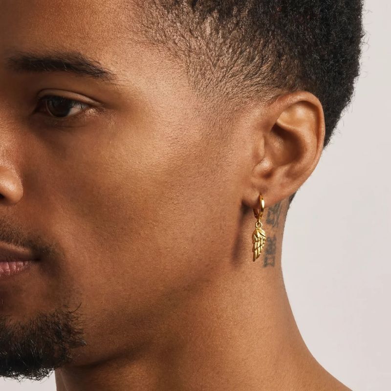 Wings Gold Earrings