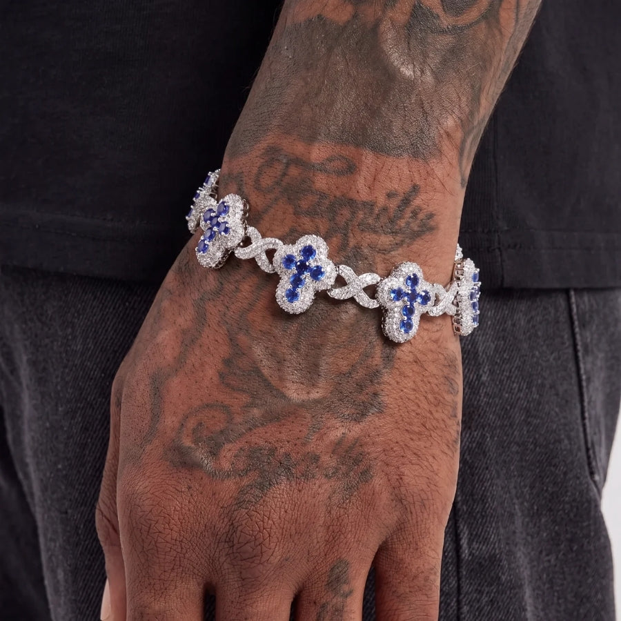 Azure Seraph Iced Bracelet