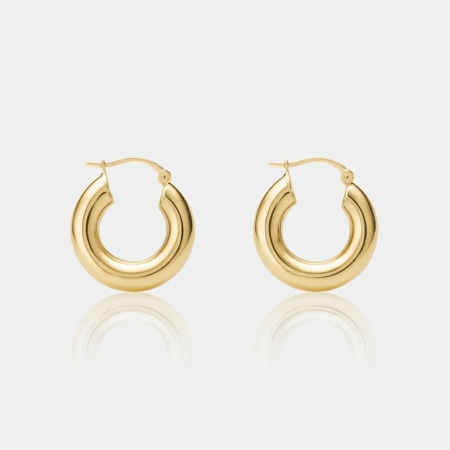 Classic Gold Filled Earrings in 18K gold or silver finish