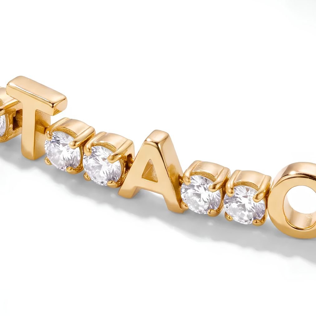 Custom Name Tennis Bracelet | Monrich