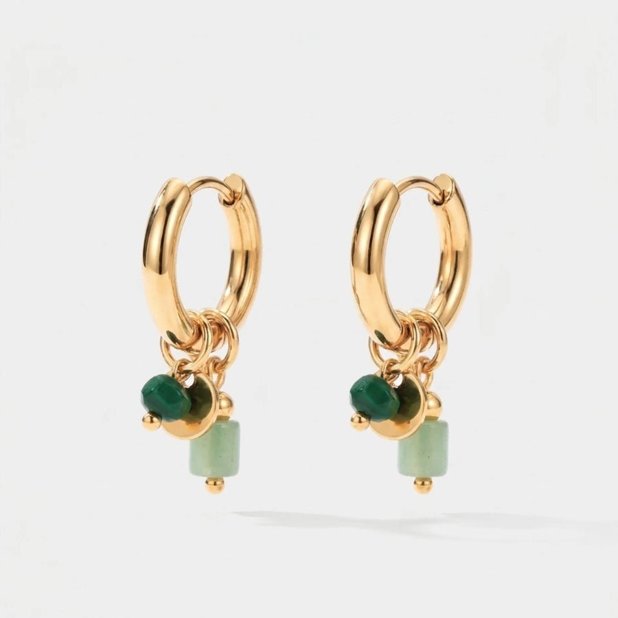 Earrings – Wisdom Charm in 18K gold