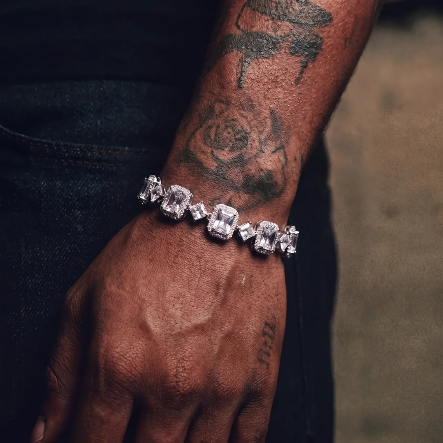 Emerald Cut Tennis Bracelet
