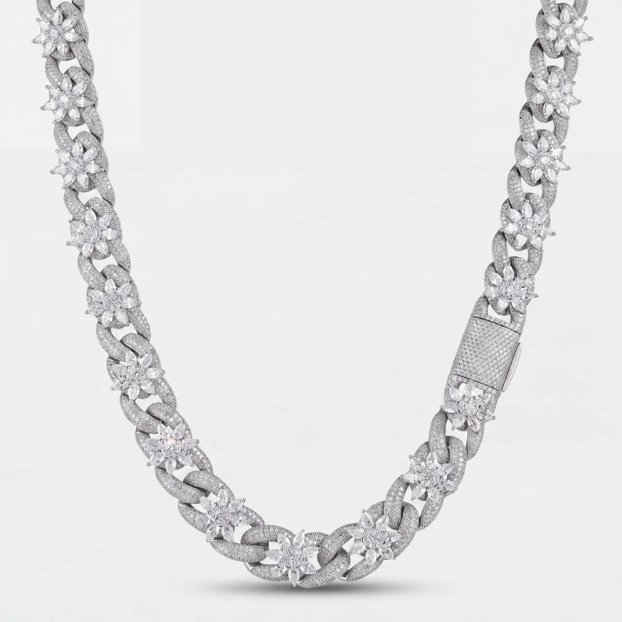 Frost Bloom Cuban Chain