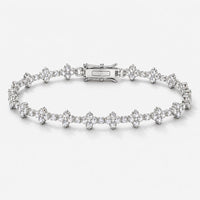 Frostbite Cluster Tennis Bracelet