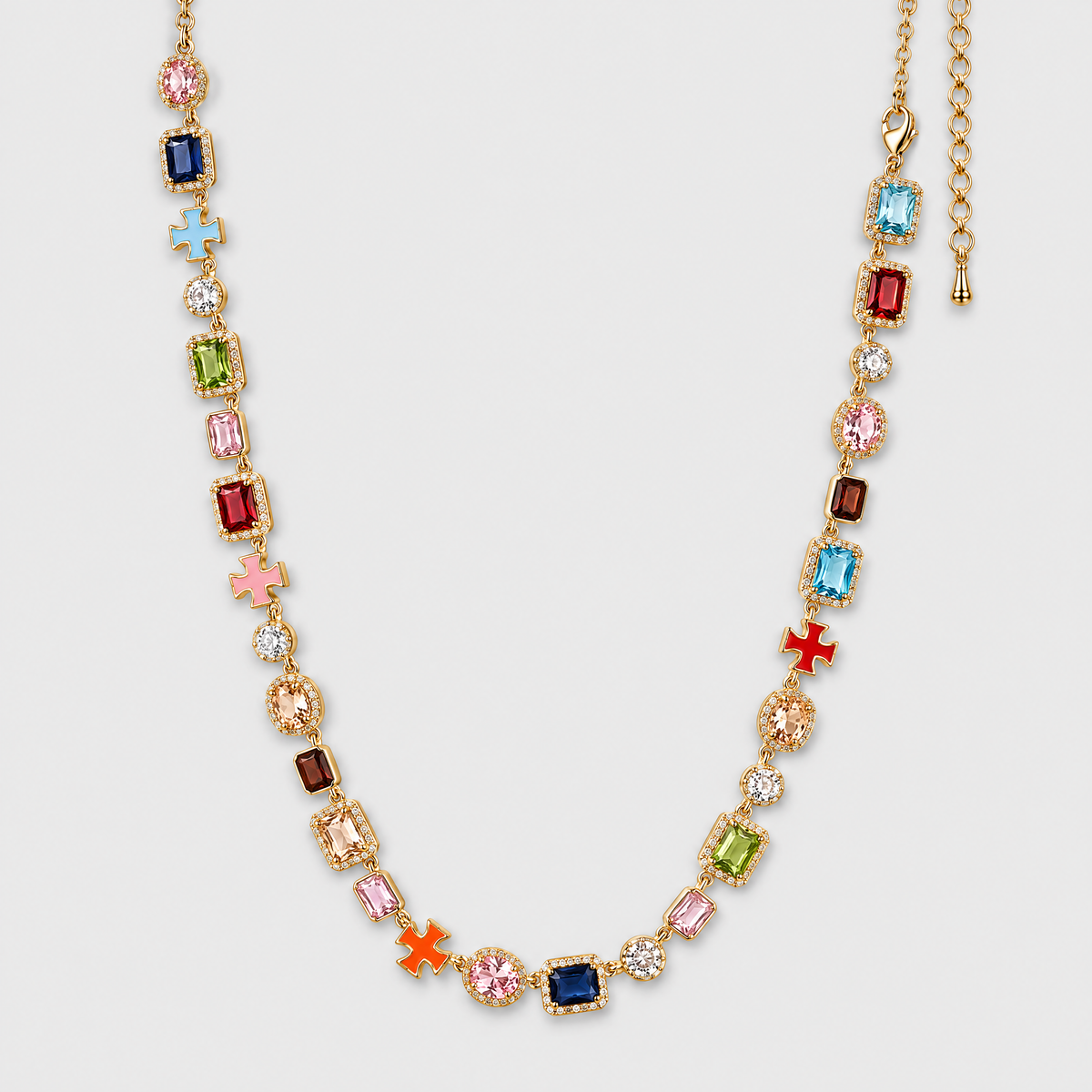 Miami Gemstone Necklace