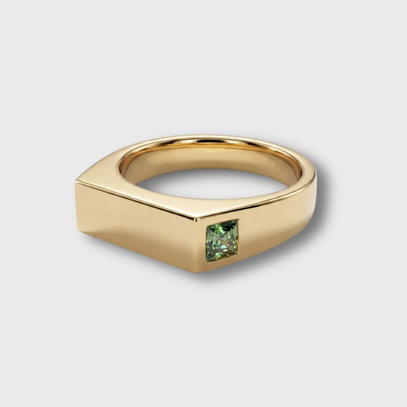 Side Emerald Ring
