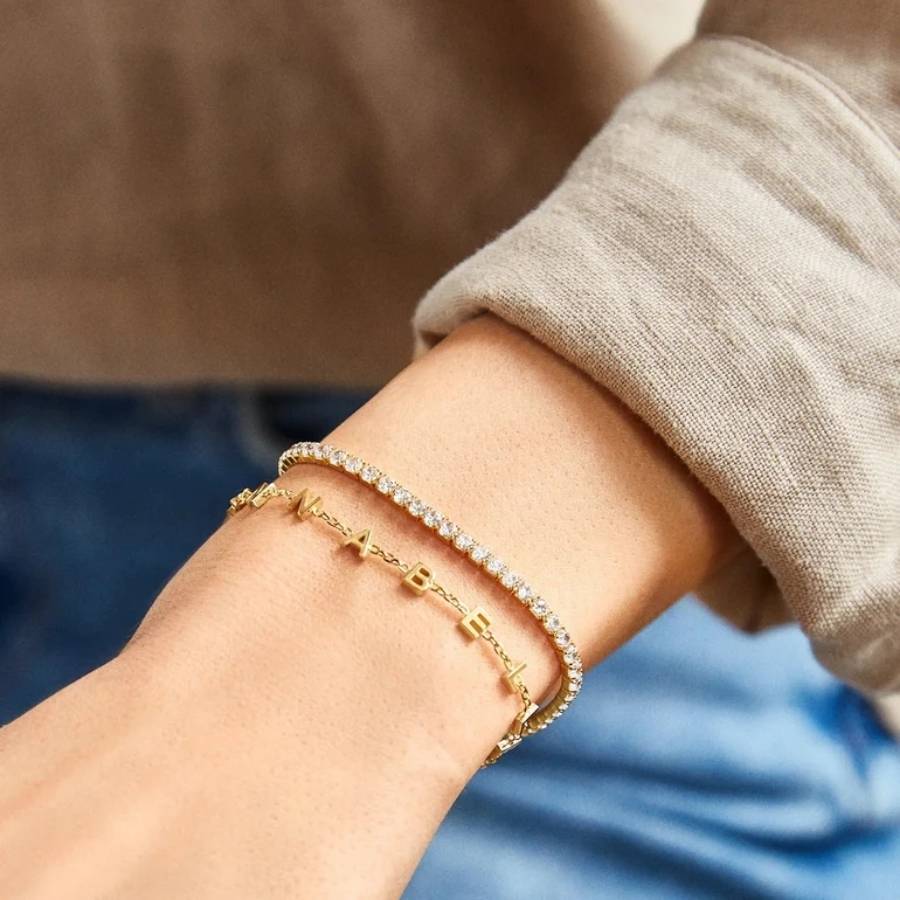 Spell It Out Custom Name Bracelet